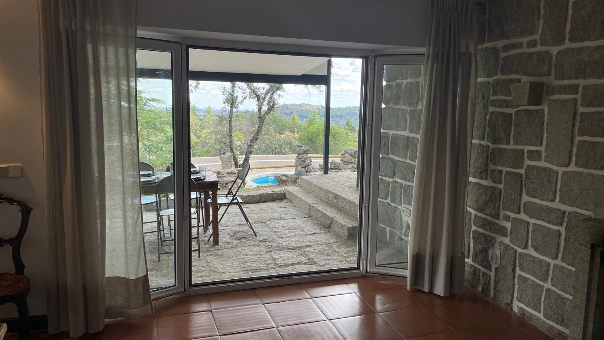 Chalet Con Piscina En Torrelodones Buitenkant foto